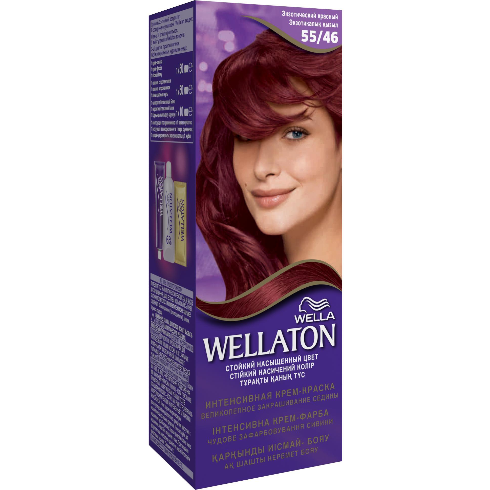 палитра красок для волос веллатон фото