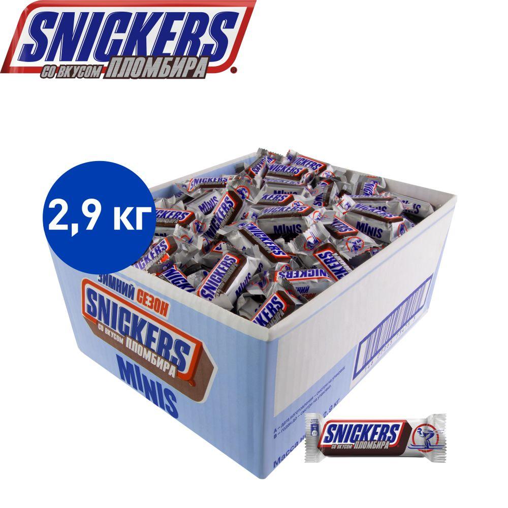 Купить Snickers Минис Пломбир 2.9кг